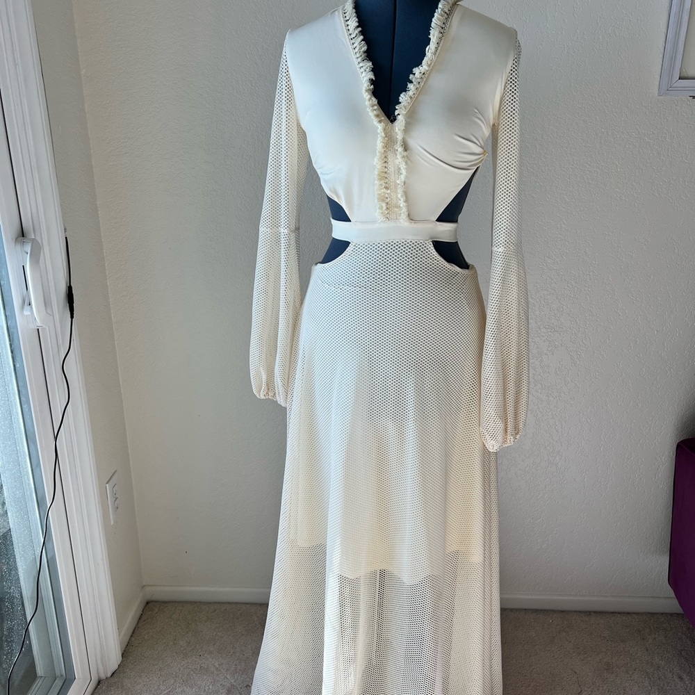 Cream dress